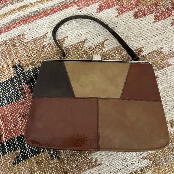 Multicolor Patchwork Handbag - Picture 2 of 6